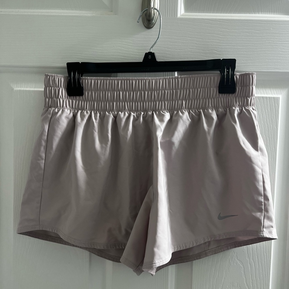 Nike Women's Lavender Dry-Fit Athletic Shorts